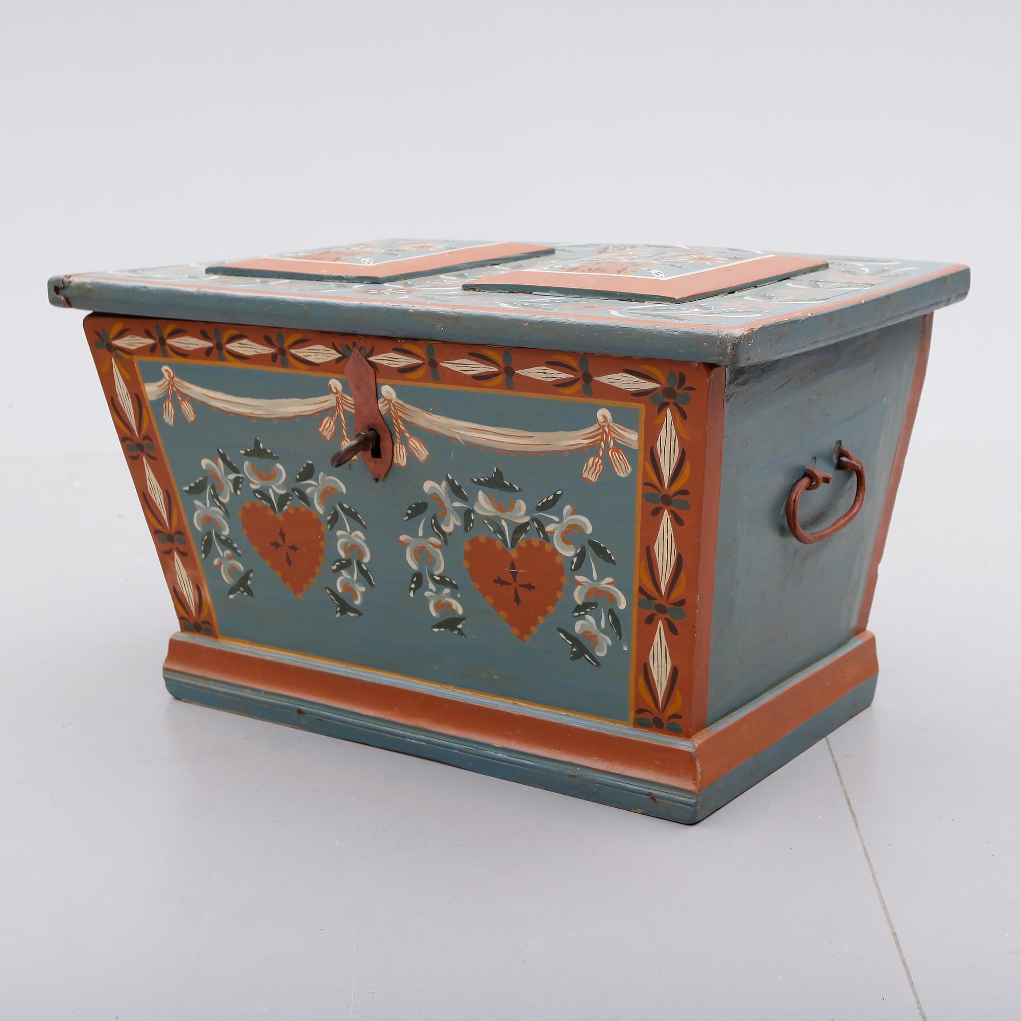 KISTA, allmoge, Hälsingland, 1800-talets mitt.