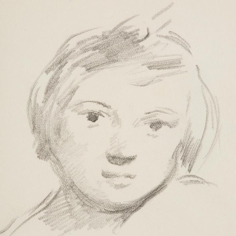 Lotte Laserstein, Portrait of a girl.