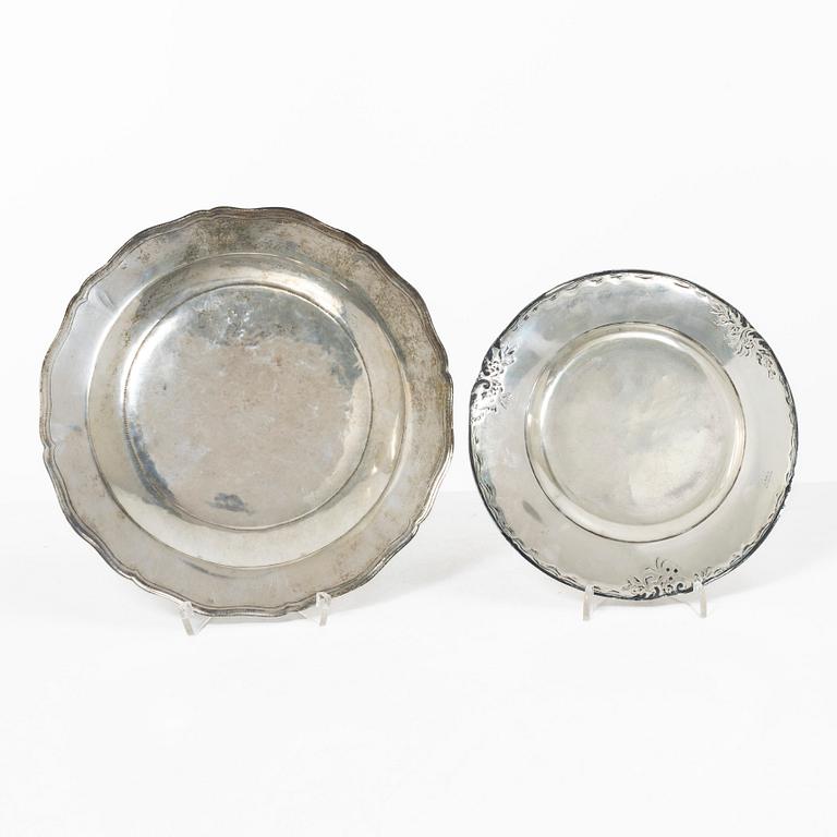 Fat, 5 st, silver, bl a WA Bolin, Stockholm 1930.