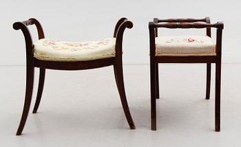 BANKETTER, 1 par, empire, 1800-talets mitt.