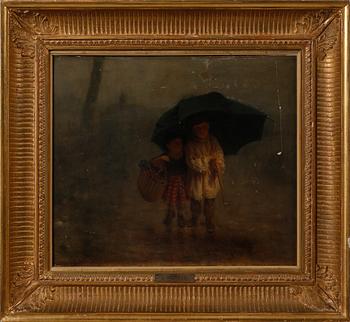 JOHN MORGAN, oil on canvas, signed and dated 1869.