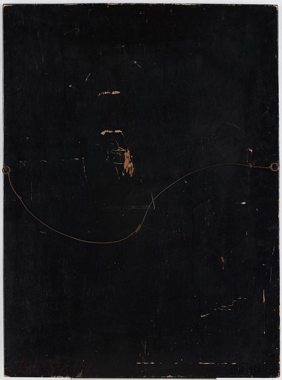 A Tibetan thanka, ink and colour on paper, 19th Century.