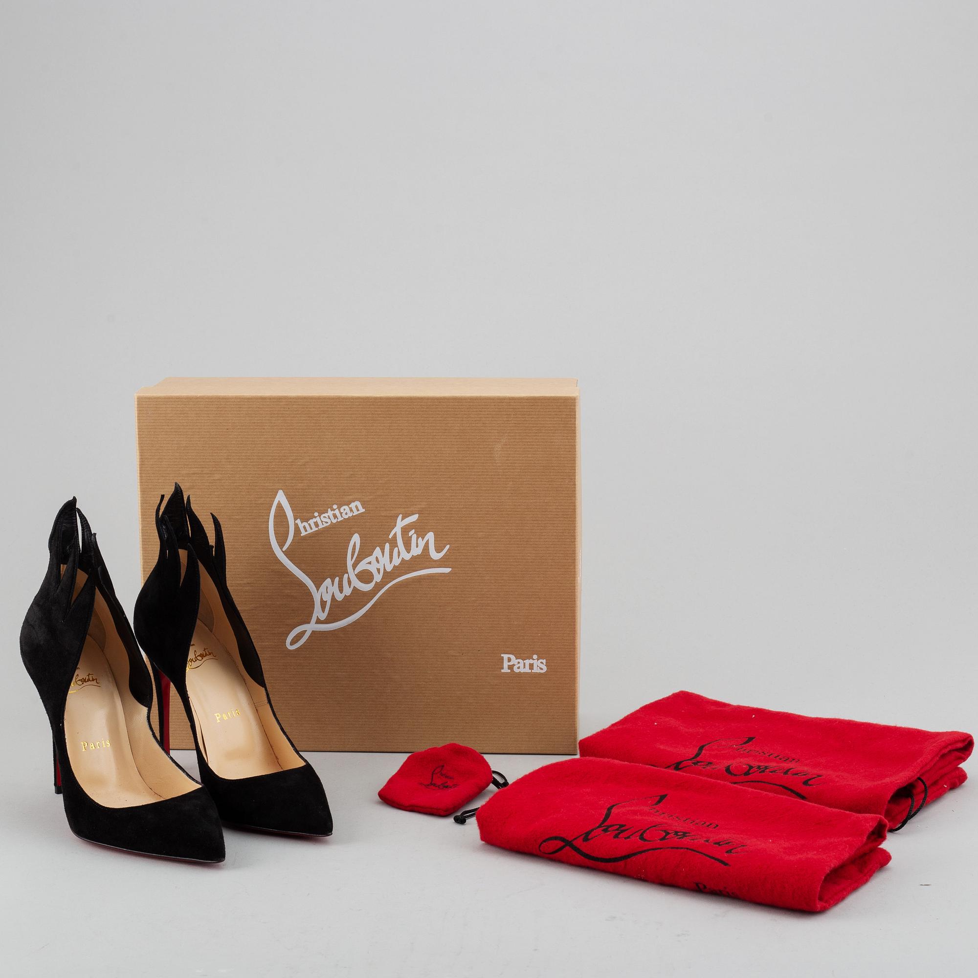 CHRISTIAN LOUBOUTIN, skor, "Victorina", storlek 36½.