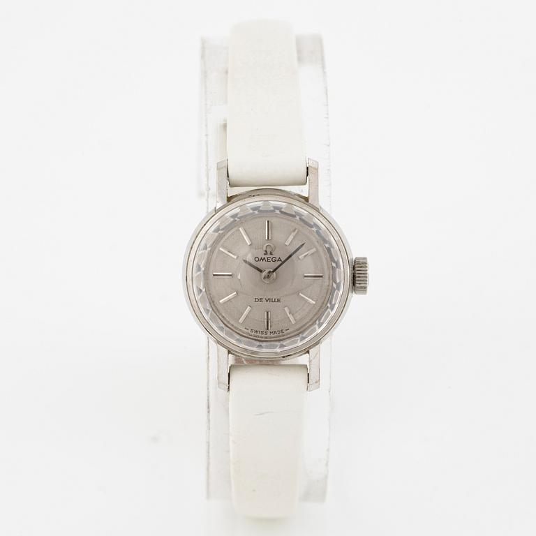 Omega, De Ville, wristwatch, 17 mm.