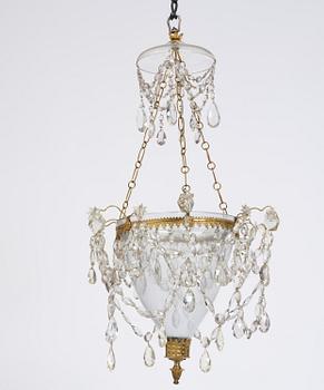 A one-light lanter, 20th century incorporating older elements.