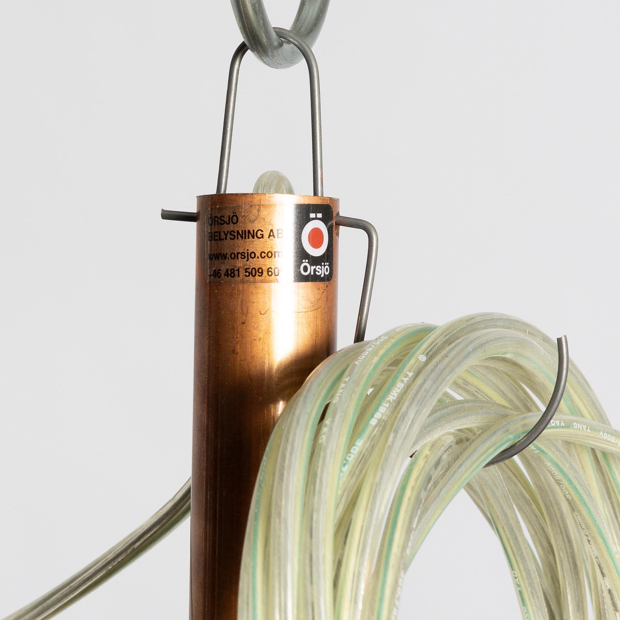 Jonas Bohlin, ceiling lamp, "Kvist", Örsjö Belysning, 2000s.