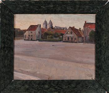 Sigrid Schauman, SIGRID SCHAUMAN, TOWN VIEW.