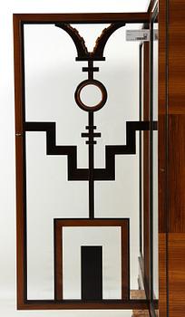 VITRINSKÅP, art deco, 1930-tal.