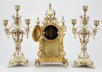 BORDSGARNITYR, 3 delar, omkring sekelskiftet 1900.