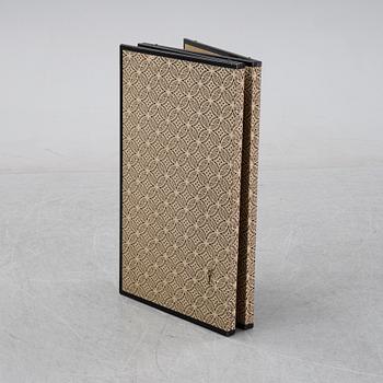 A four panel Japanese folding screen, 'Byobu', mid 20th century.