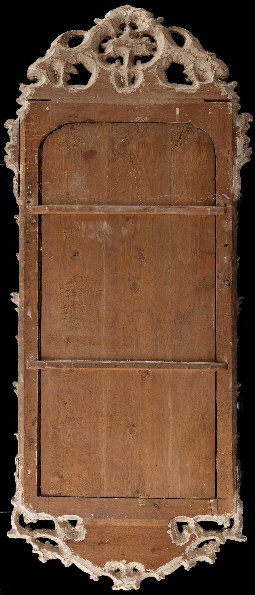 SPEGEL. Stockholmsarbete, 1700-talets mitt. Rokoko.