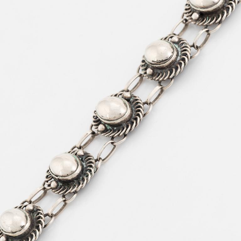 Armband, Gussi, silver,