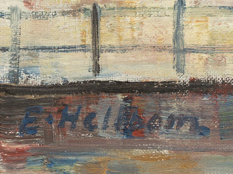 Emil Hellbom, oil on canvas, signed.