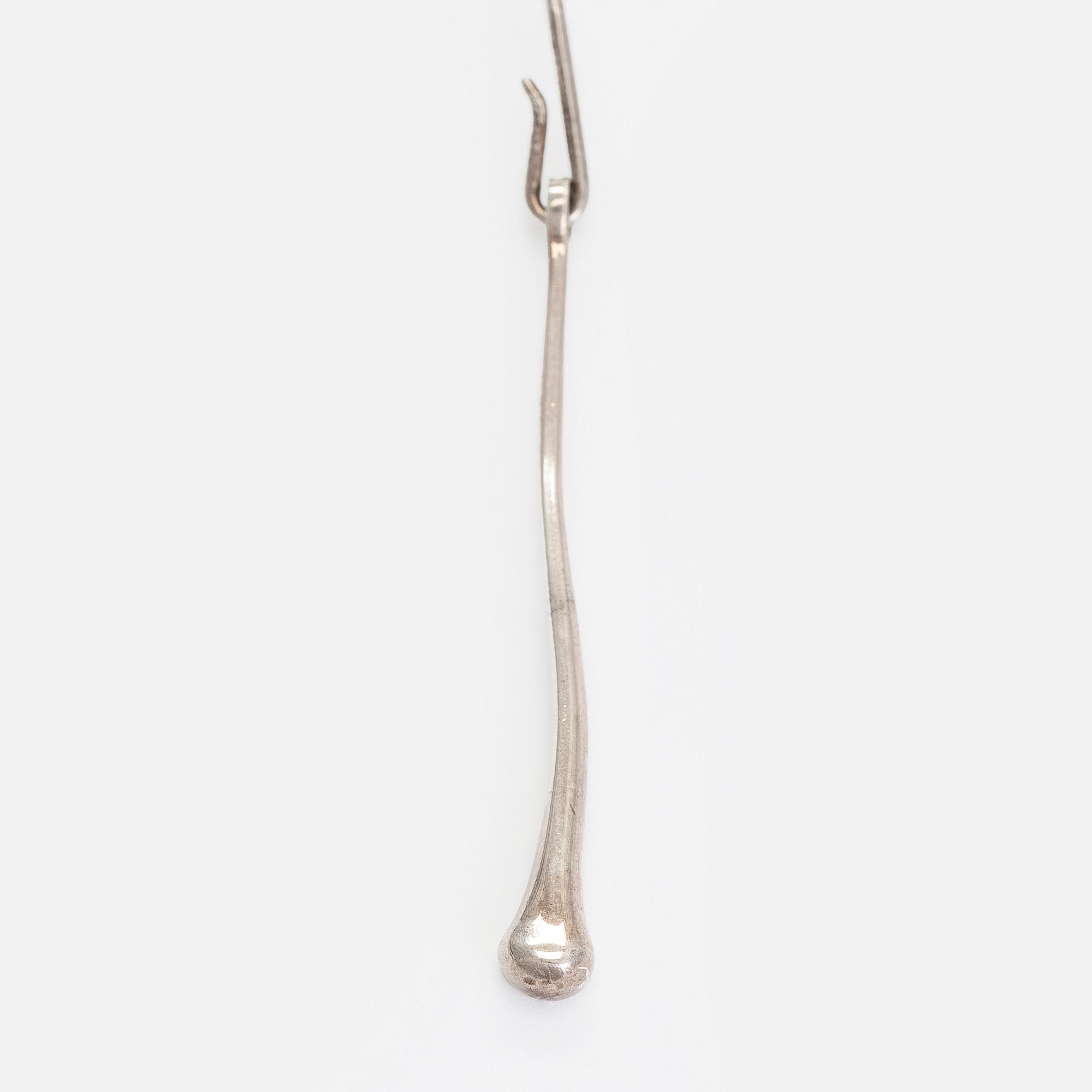 Bernt Högkvist, necklace and ring, silver, Sten & Laine, Turku.