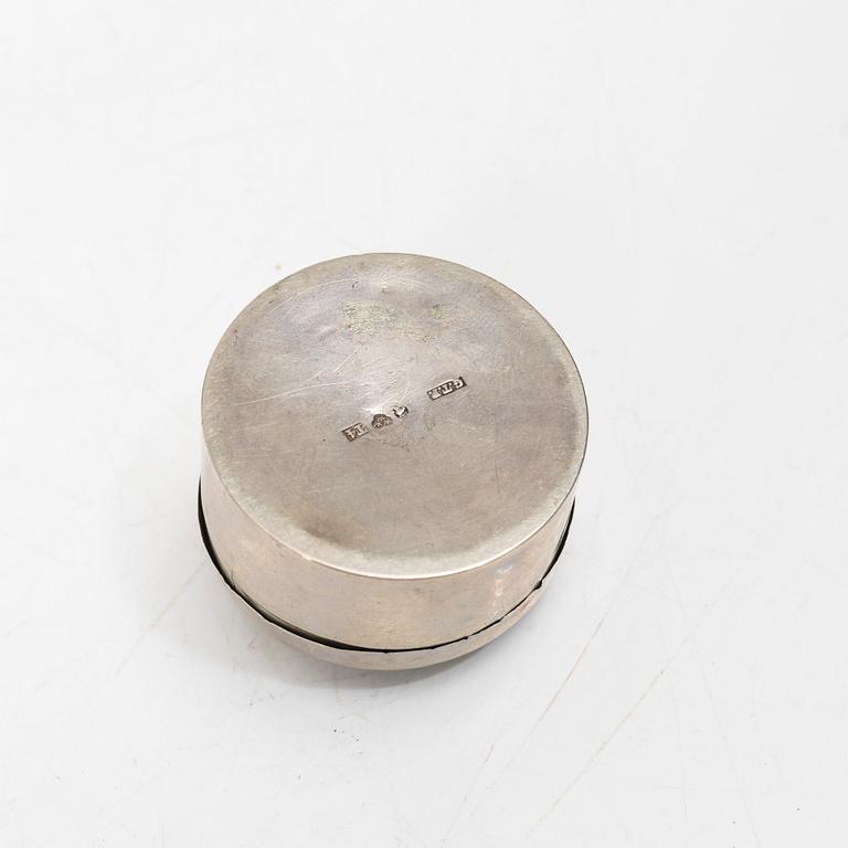 Dosor, 3 st,  silver, Sverige 1700-1800-tal.