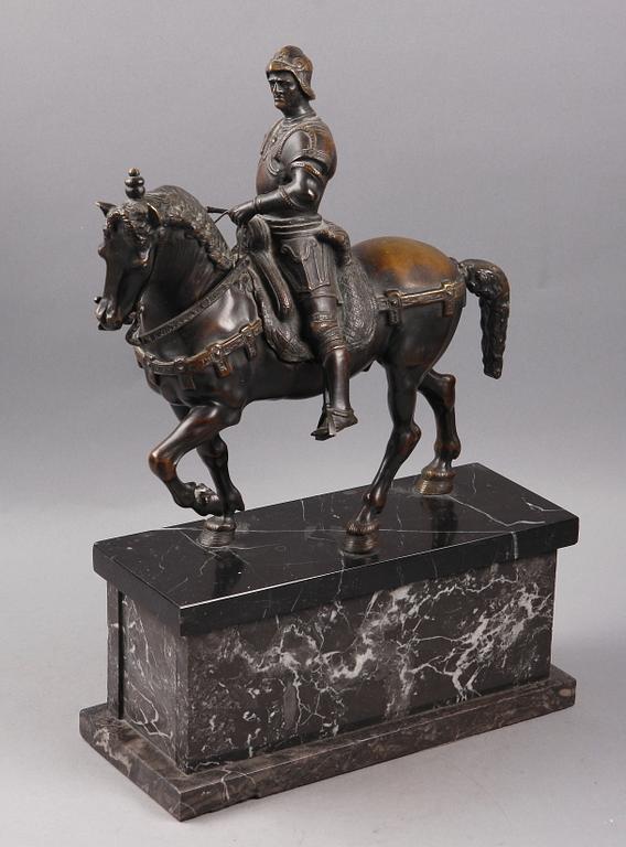 ANDREA DEL VERROCCHIO efter skulptur brons, omkring 1900.