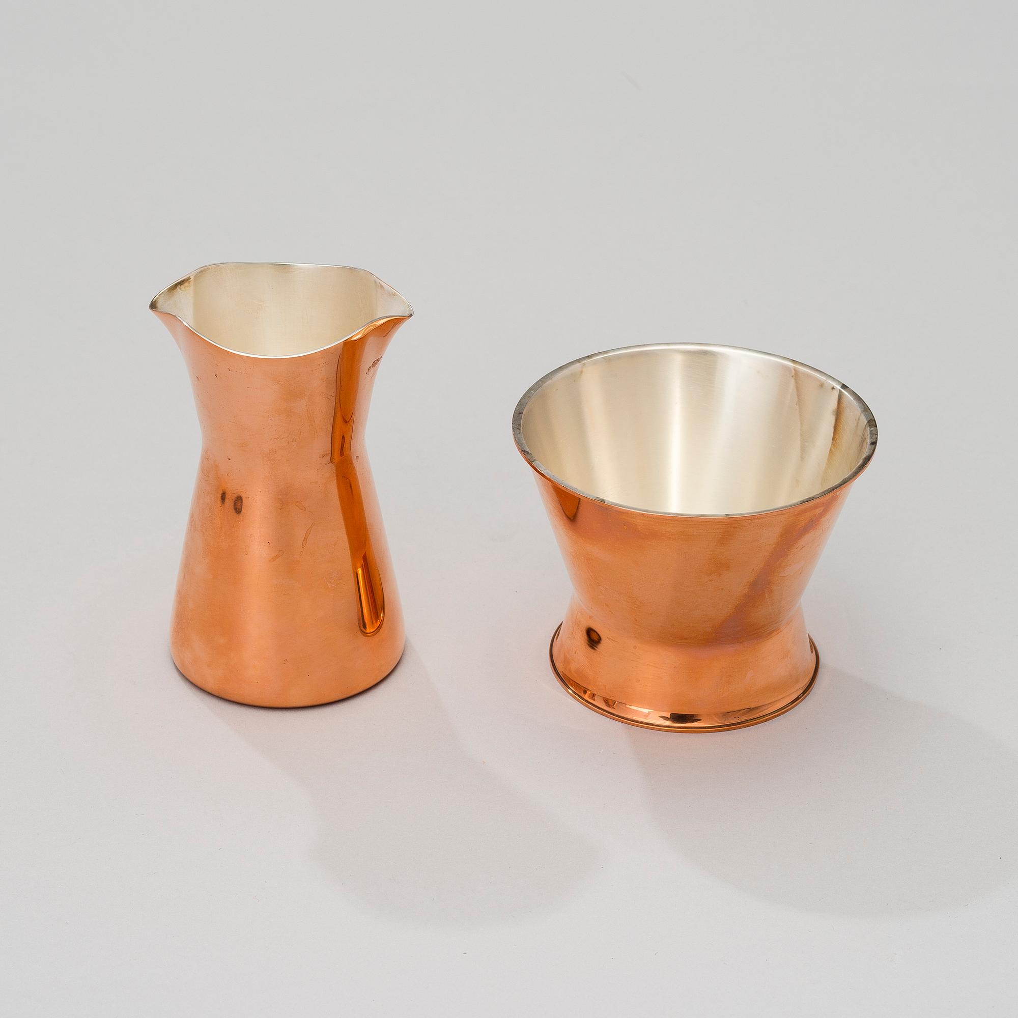 TAPIO WIRKKALA, KAFFESERVIS, 5 DELAR. Kultakeskus. 1980-tal.