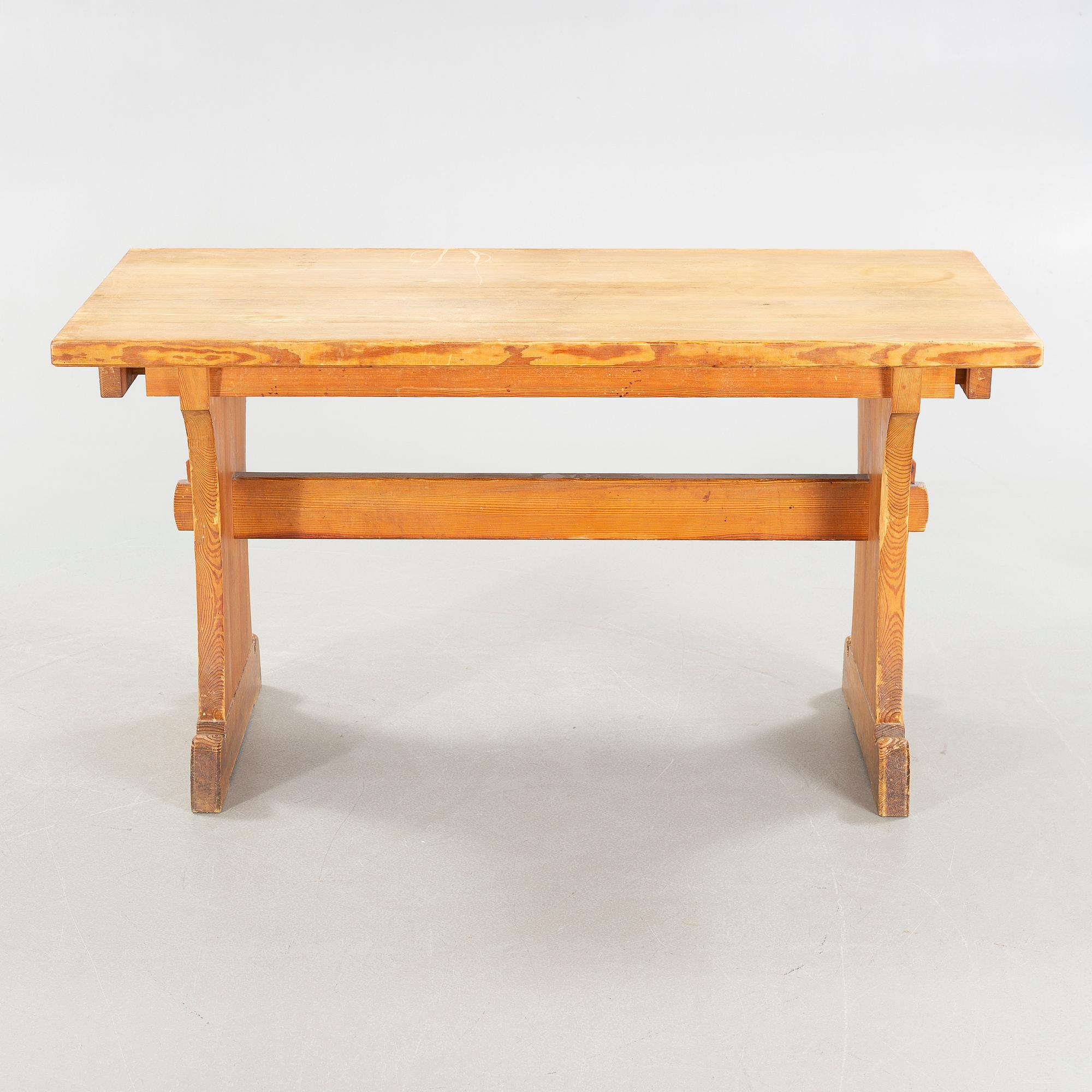 A "Lovö"-dining table for Nordiska Kompaniet,  first half of the 20th century.