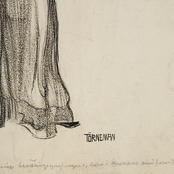 Axel Törneman,  "Den naive beväringsynglingen".