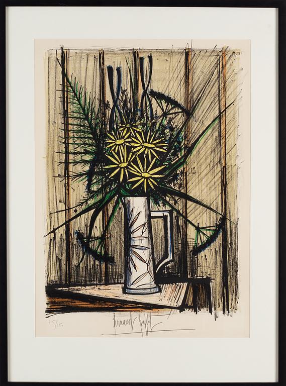 Bernard Buffet, lithograph in colours, 1970, signed 115/150.