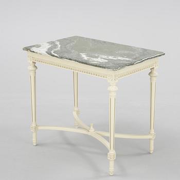 SALONGSGRUPP, 8 delar, Louis XVI-stil, 1900-talets första hälft.