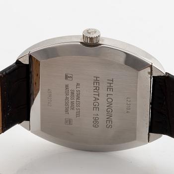 Longines, Heritage 1969, wristwatch, 36 mm.