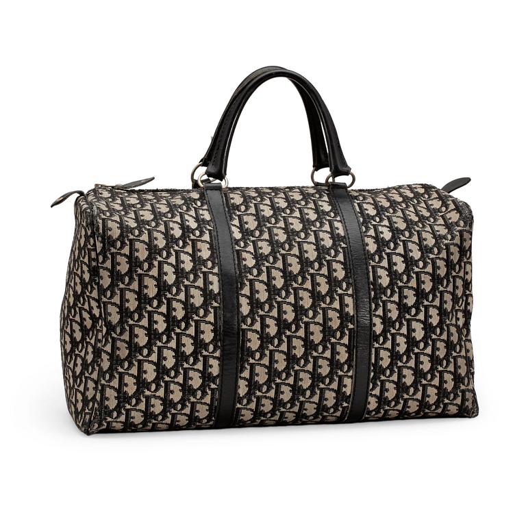 CHRISTIAN DIOR, a monogram canvas bag.