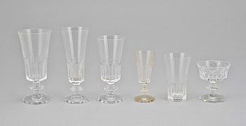 GLASSERVIS, 63 delar, trol Kosta, 1900-tal