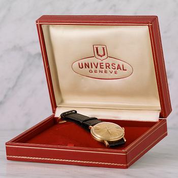 UNIVERSAL GENÈVE, Polerouter, armbandsur, 33,6 mm,