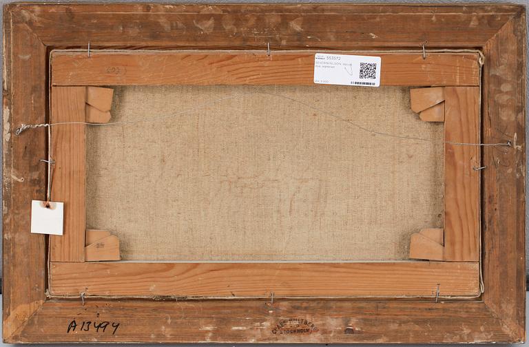 SEVERIN NILSON. olja på duk, signerad.