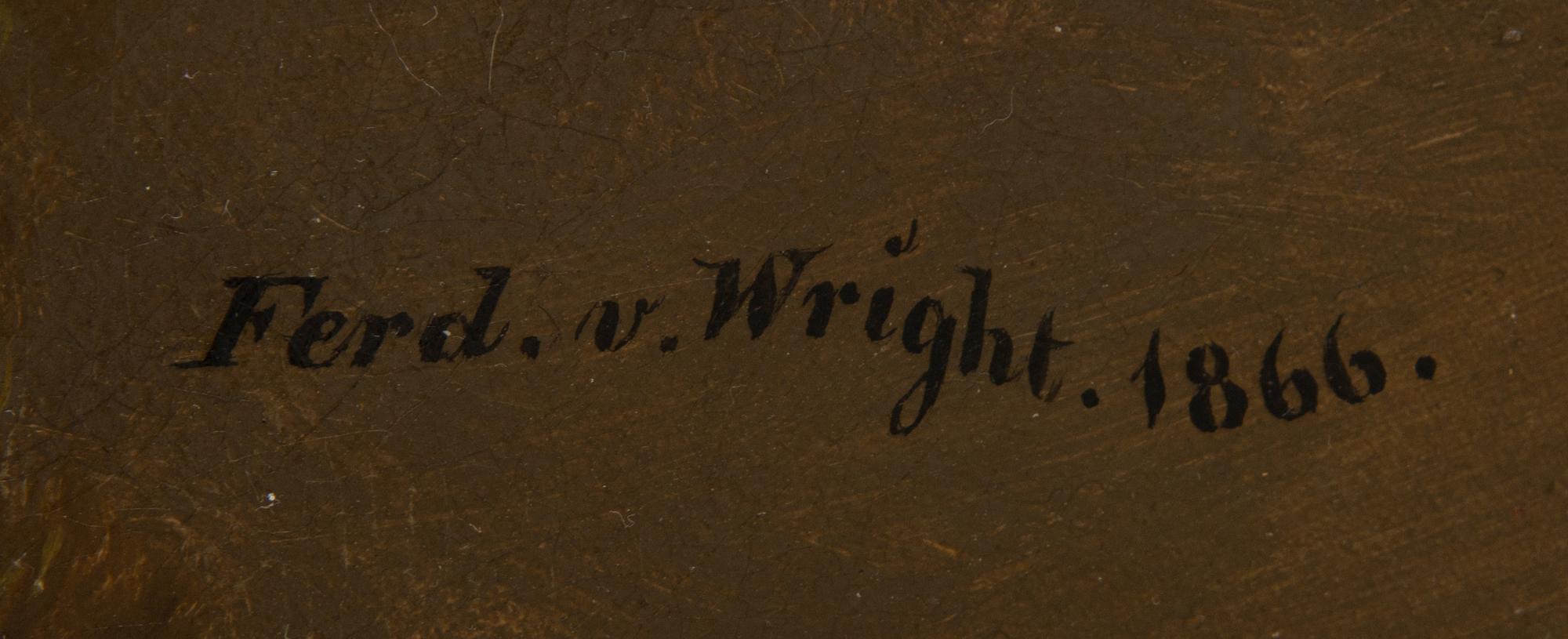 Ferdinand von Wright, An eagle with its prey.