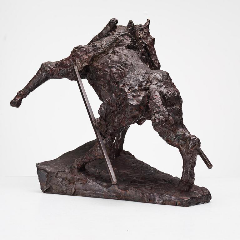 ASMUND ARLE, bronsskulptur, signerad Asmund Arle.