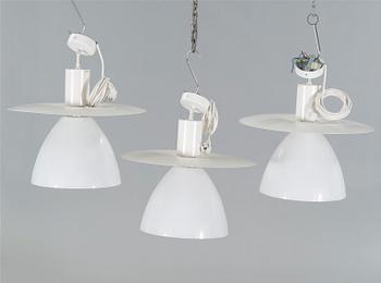 Three "Quickly 2292" ceiling lamps, designed by Peo Ström for Aspeqt.