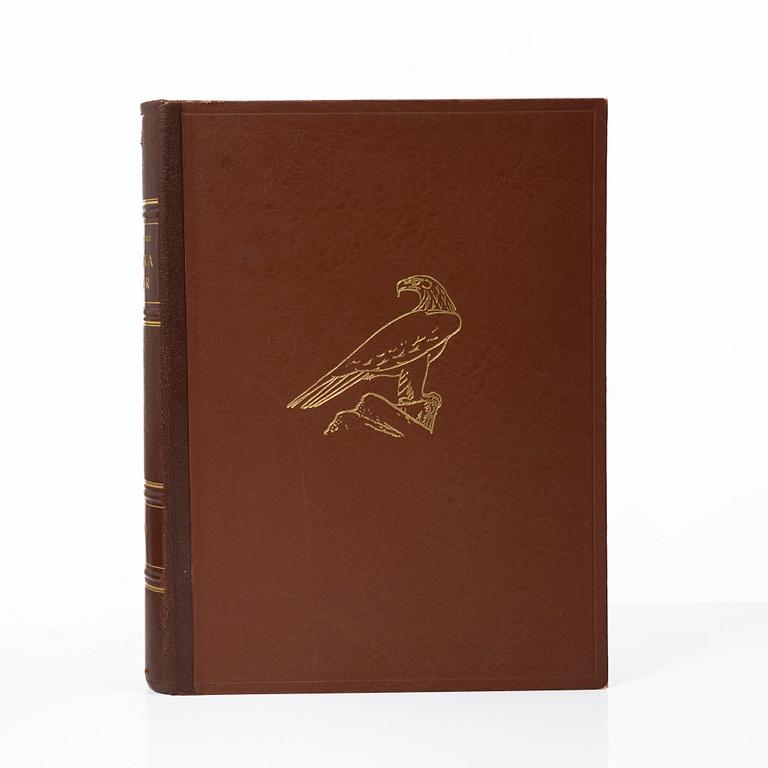 The von Wright brothers, book set, 3 volumes, “Svenska fåglar”, A. Börtzells tryckeri AB, Ivar Baarsen, Stockholm, 1927–1929.