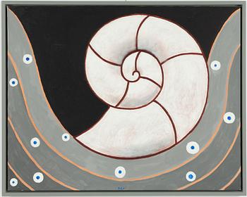 Nils Gunnar Stenqvist, Komposition med snäcka.