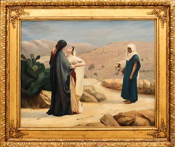 Unknown artist 19th century, oil on canvas.