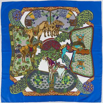 Hermès, scarf, "Art des steppes".