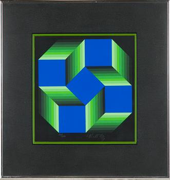 Victor Vasarely, "Malom petit".