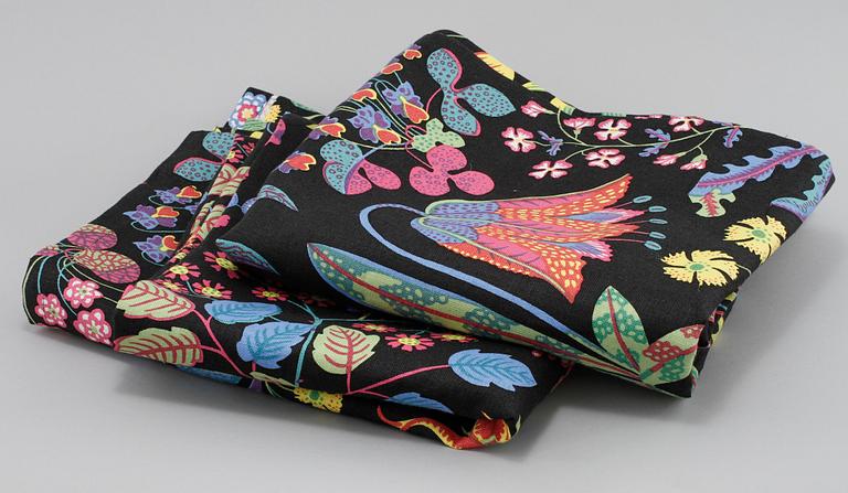 GARDINER, ett par, "Under ekvatorn", Josef Frank, Svenskt Tenn, 1900/2000-tal, ca 120x230 cm.