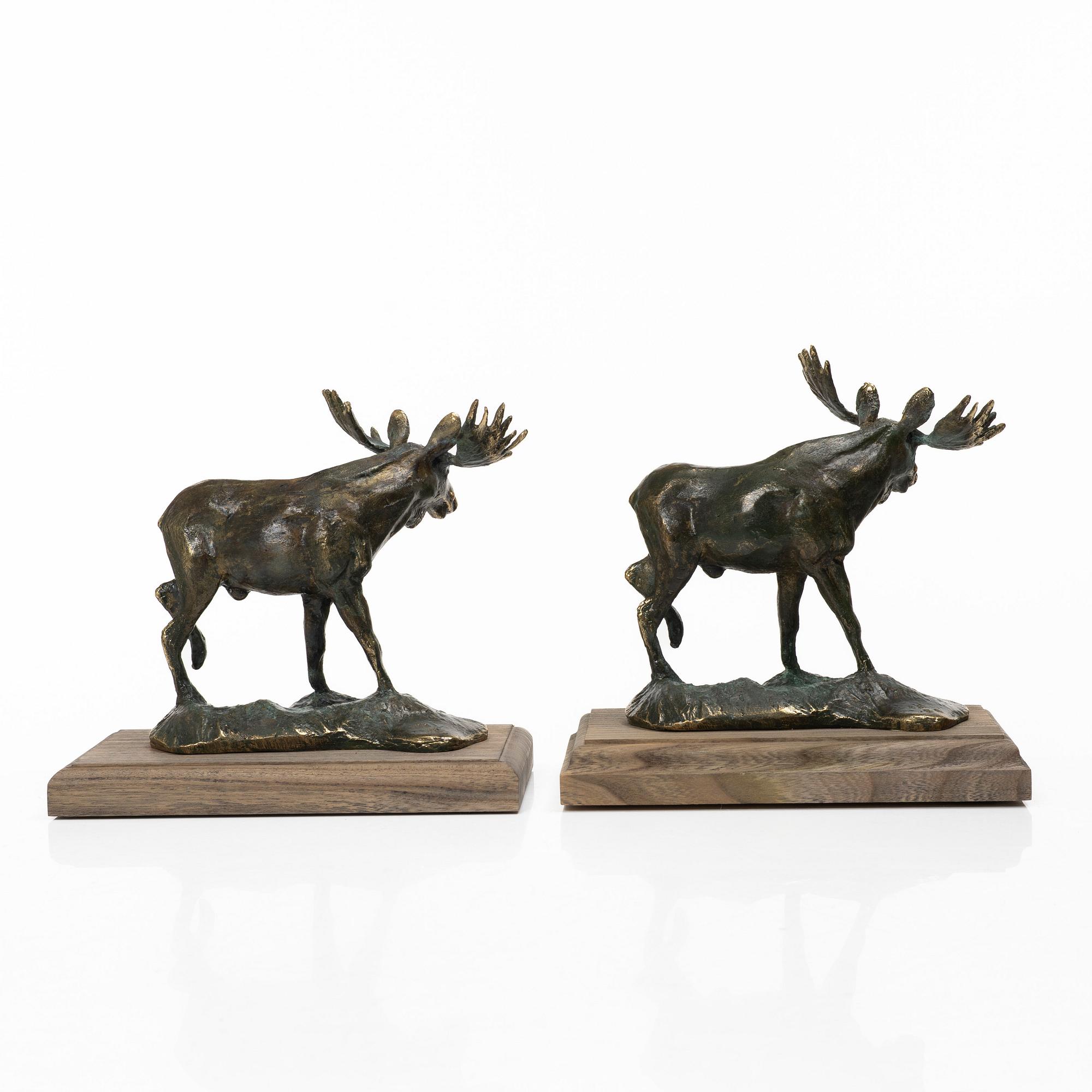 Torbjörn Forsberg, Älgtjur, 2 st.