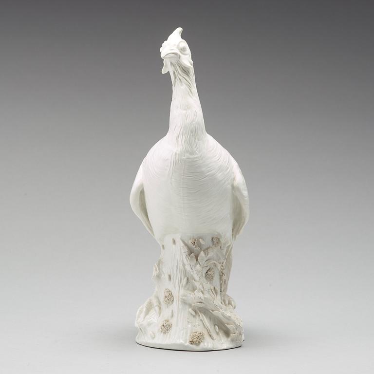 SKULPTUR, porslin. Meissenliknande märke, 1900-tal.