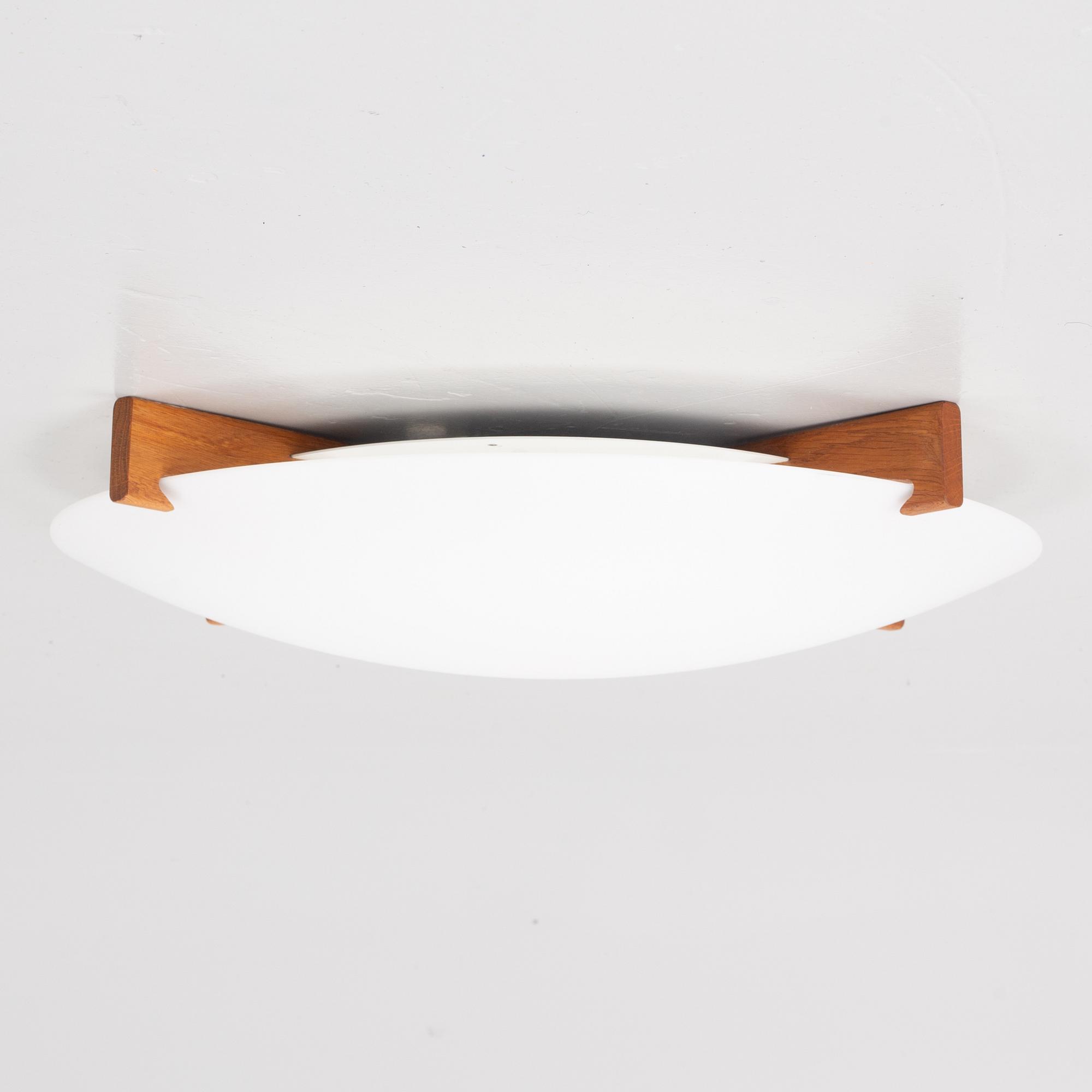 Uno & Östen Kristiansson, Ceiling light, “Plafo”, Luxus, second half of the 20th century.