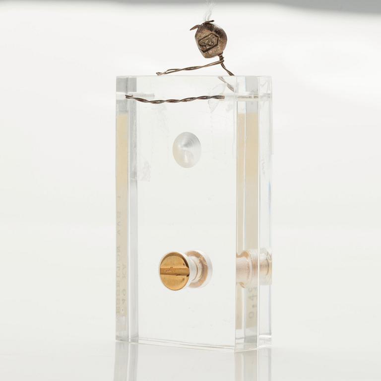 DIAMANT, briljantslipad  0,49 ct W/VVS.