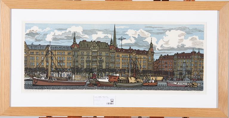 EHREN, SVEN OLOF, färglitografi. Sign o dat.