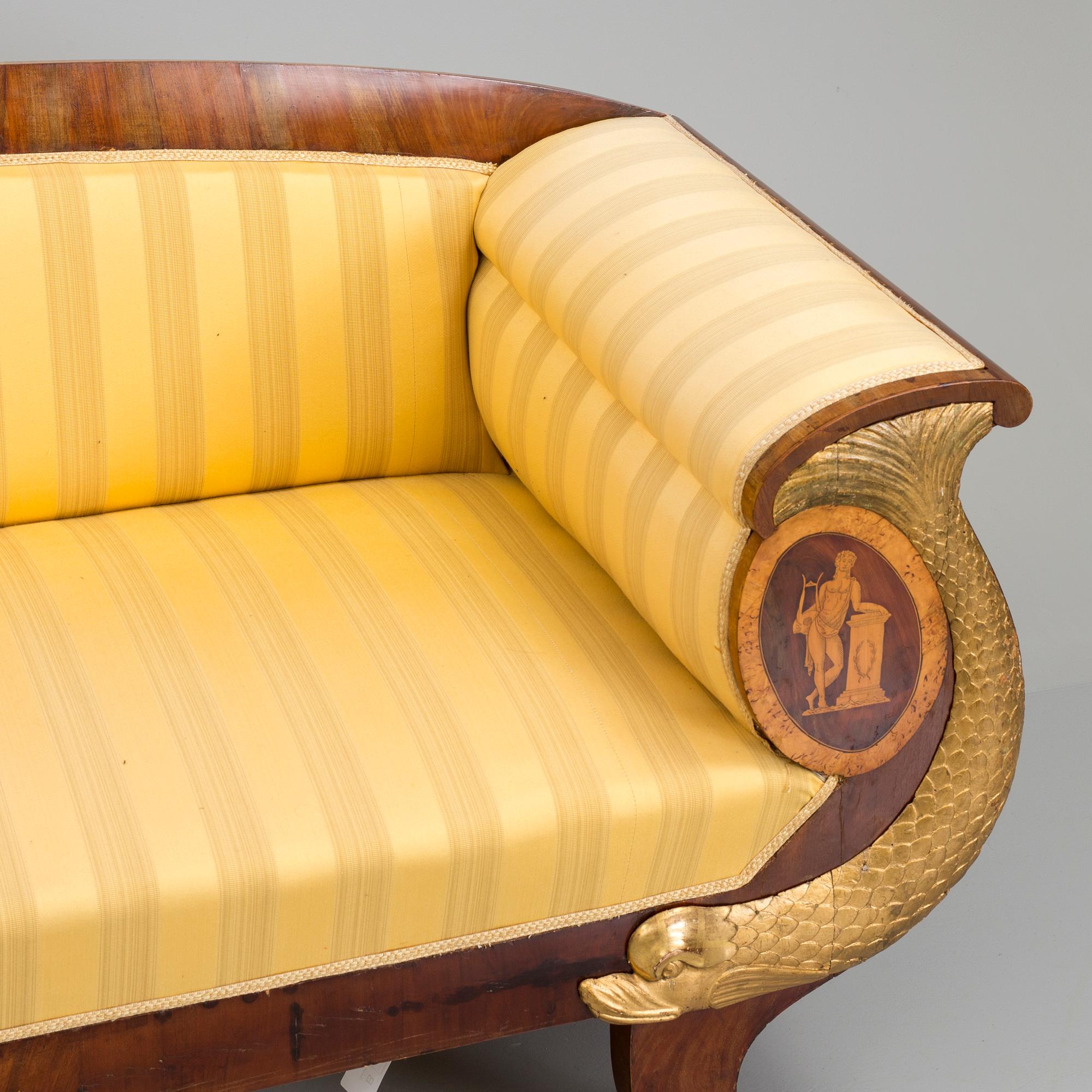 A Empire sofa.