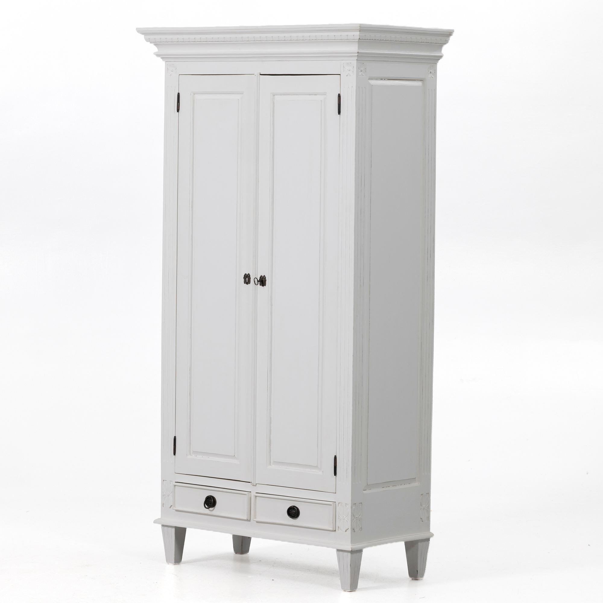 Wardrobe, Gustavian style, Geromar.