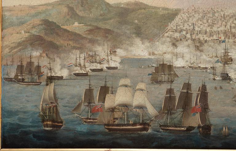 Bombardemanget av Alger den 27 augusti 1816.