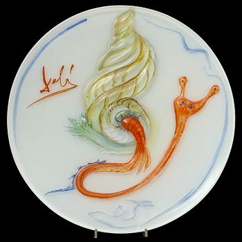 SALVADOR DALÍ , fat, glas, Rosenthal, sign o numr 3000/959, 1979.