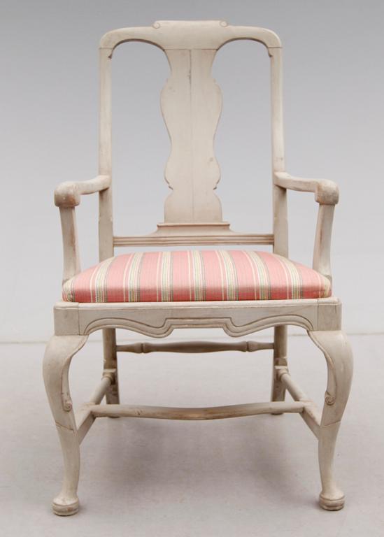 KARMSTOL, barockstil, 1900-talets första hälft.
