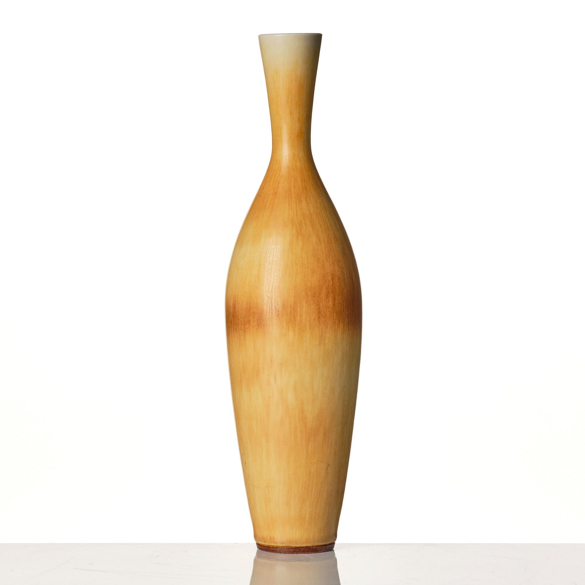 Berndt Friberg, a stoneware vase, Gustavsberg studio, Sweden 1961.
